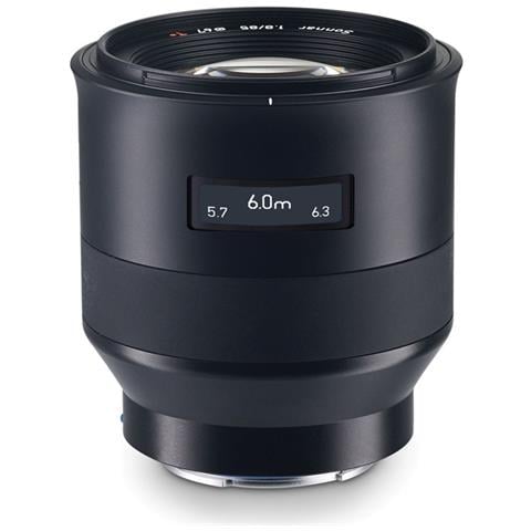 Carl Batis 1.8/85. Componente Per: Slr, Struttura Lente: 11/8, Tipo Di Lente: Telefoto. Prodotti Compatibili: Sony. Colore Del Prodotto: Nero. Diametro: 7,8 Cm, Dimensione Filtro: 6,7 Cm, Lunghezza: 10,5 Cm - Obiett. Batis 85mm F1.8 Sony - Foto 2