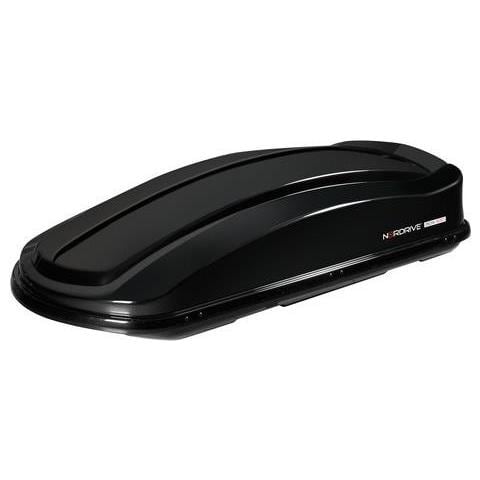 Box Da Tetto Baule Portatutto 630l Nero Lucido Abs - Foto 2