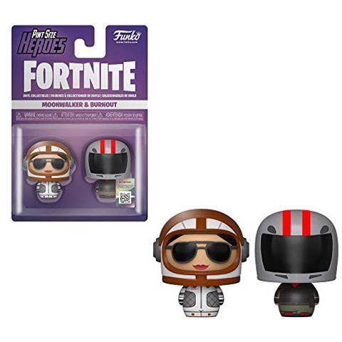 Action Figure Pint Size Heroes: Fortnite S1a - Moonwalker & Burnout - Foto 1