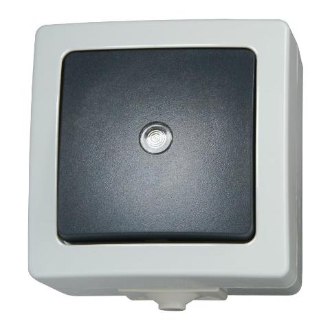 565756004 Termoplastica Nero, Grigio Interruttore della luce - Foto 1