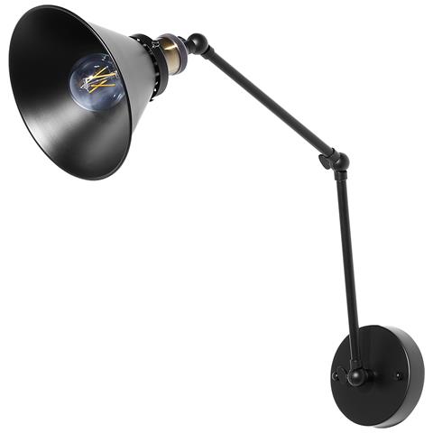 Set Di 2 Lampade Da Muro Nere Narva - Foto 14