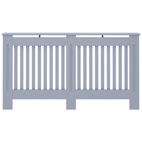 Copertura per Radiatore Antracite 152x19x81,5 cm in MDF - Foto 7