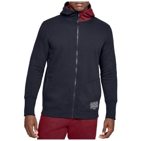 Baseline Fleece Fz Hoodie 1343006-002, Uomo, Nero, Felpa, Numero: Xs Eu - Foto 1