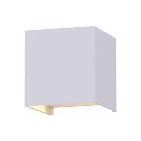Lampada Led 6W Parete Quadrato Ip65 660Lm 120° Mod. Vt-759 Sku 7079 Bianco Naturale 3000K - Bianco - Foto 1