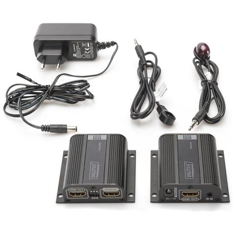 Set Extender HDMI con Cavo di Rete fino a 50 Metri (1080p)  - Foto 1