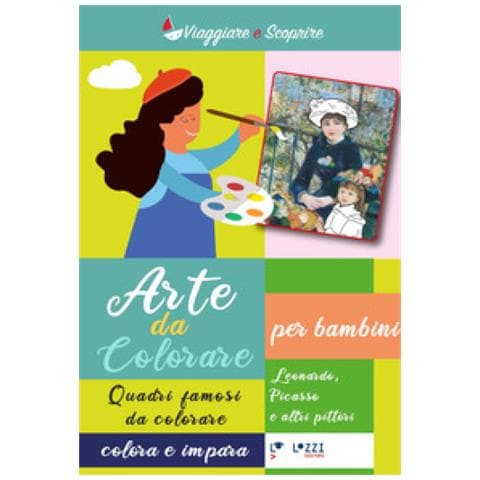Alessandro Arrigo - Arte da colorare. Quadri famosi da colore. Colora e impara. Ediz. illustrata. Vol. 2: Leonardo, Picasso, Renoir, Matisse - Foto 1