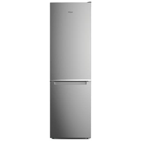 WHIRLPOOL Frigorifero Combinato W7X93AOX Total No Frost 6°Senso Classe D Capacità Lorda/Netta 370/367 Litri Colore Acciaio Inossidabile