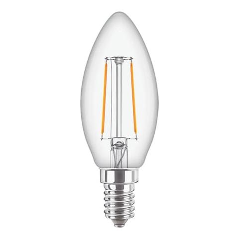 Lampadina Filamento Led E14 2w 250 Lm B35 Candeland Bianco Caldo 2700k Ø35x97 Mm Pc - Foto 1