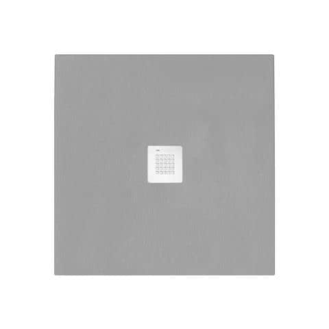 Piatto Doccia Serenity Quadrato Grigio 7037 - 90x90 Cm - Foto 1