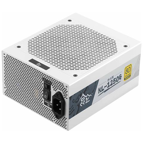 Alimentatore Atx Full Modulare 1250w 80+ Gold Bianco Gaming Rtx Gtx Scheda Video - Foto 1