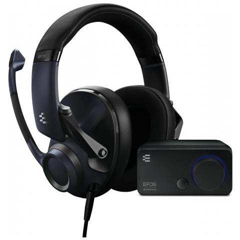 H6pro Audio Bundle Auricolare Cablato A Padiglione Gaming Nero, Blu Marino - Foto 1