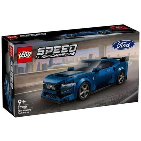 Gioco per Bambini Auto Sportiva Ford Mustang Dark Horse Speed Champions - Foto 2