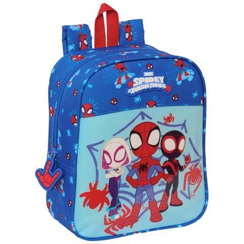 Zaino Per Bambini Spider-man Azzurro 22 X 27 X 10 Cm - Foto 1