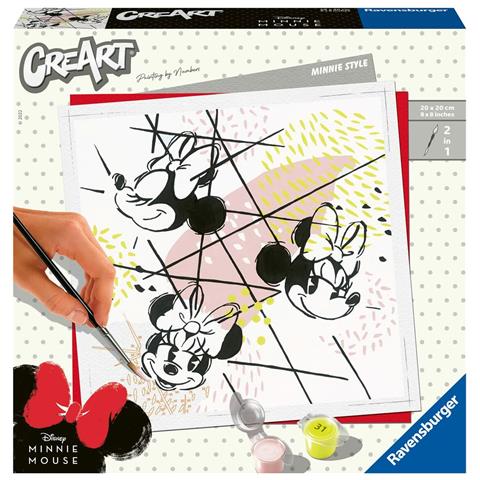 Disegni Da Dipingere Minnie Style 20 X 20 Cm - Foto 1