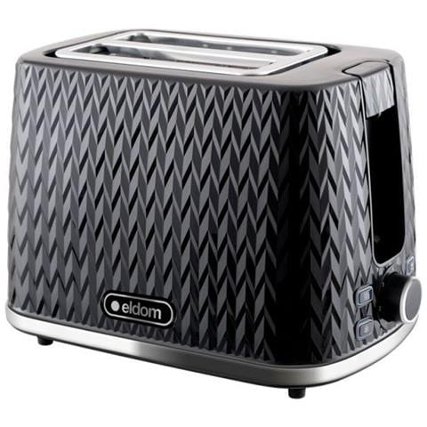 Tostapane 5908277385309 a 2 Fette Potenza 930 W Colore Nero - Foto 1