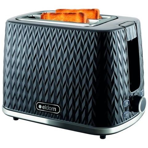 Tostapane 5908277385309 a 2 Fette Potenza 930 W Colore Nero - Foto 3