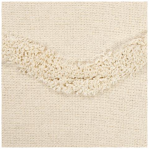 Coperta Khari Cotone 125 X 150 Cm Beige Chiaro - Foto 2