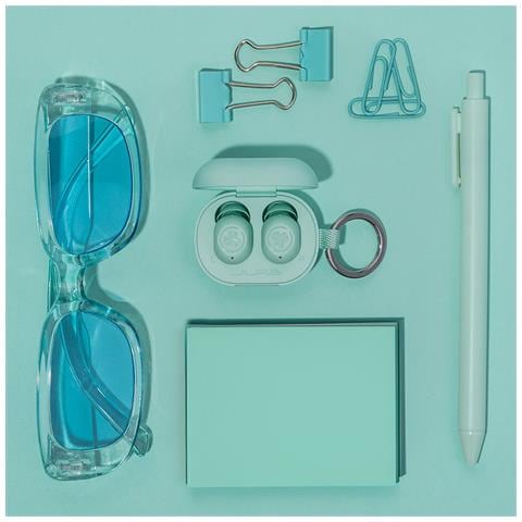 JBuds Mini Auricolare Wireless In-ear Musica e Chiamate Bluetooth Colore menta - Foto 2