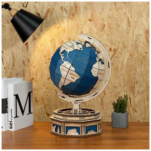 Puzzle 3d In Legno A Forma Di Globo - Foto 2