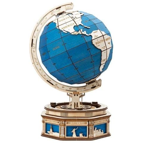 Puzzle 3d In Legno A Forma Di Globo - Foto 1