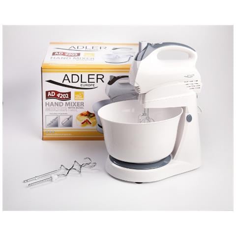 AD 4202 Sbattitore con base 300 W Bianco - Foto 6