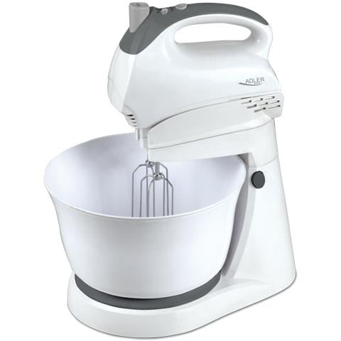 AD 4202 Sbattitore con base 300 W Bianco - Foto 1