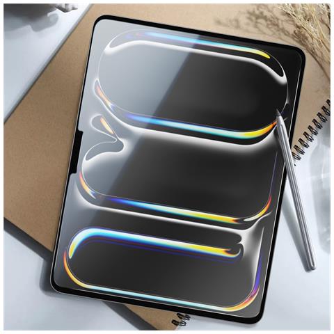Vetro Temperato Per Ipad Pro 13' 2024 Durezza 9h Antigraffi - Foto 2
