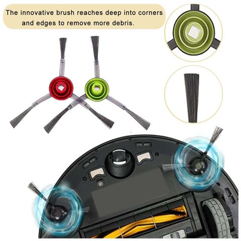 24 Accessori Ricambi Ecovacs Deebot Ozmo 920, 950, T5, T8 Aivi Max Multicolor - Foto 2