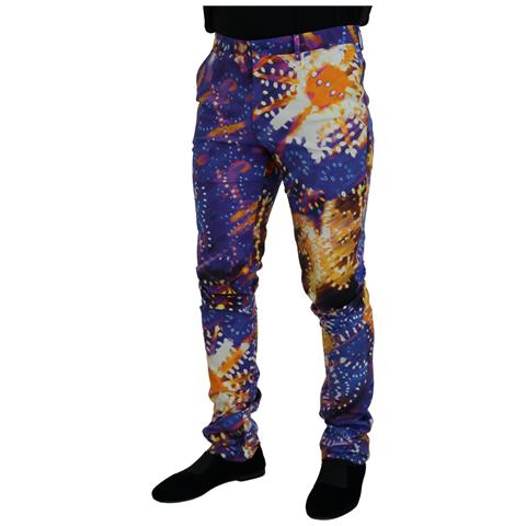 Jeans In Denim Con Stampa Luminary In Cotone Multicolor - It50 - L - Foto 2