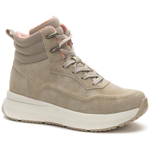 Beige Casual Closed Booties Stivaletti Pelle Scarpe Donna Beige Eu 38, 148576/20-05 - Foto 1