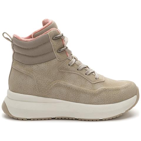 Beige Casual Closed Booties Stivaletti Pelle Scarpe Donna Beige Eu 38, 148576/20-05 - Foto 2