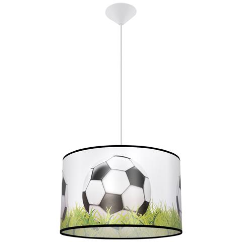 Lampada A Sospensione Football C 40 Sl. 1429 - Moderno Lampade A Sospensione Bianco /nero /verde 82x40x40 Cm - Foto 1