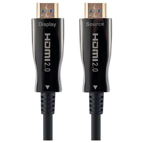 Cavo Video Attivo HDMI 2.0 4K 60 Hz Ibrido Rame /Fibra Ottica 50 Metri - Foto 1