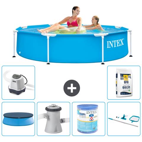 Piscina Fuori Terra - In Giro - 244x51 Cm - Blu - Include Accessori Coordinati A1434 - Foto 1