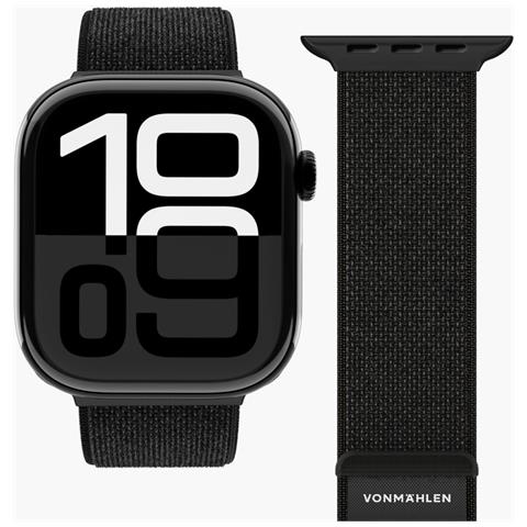 Fitness Loop 2 Cinghia Nero Nylon - Foto 2