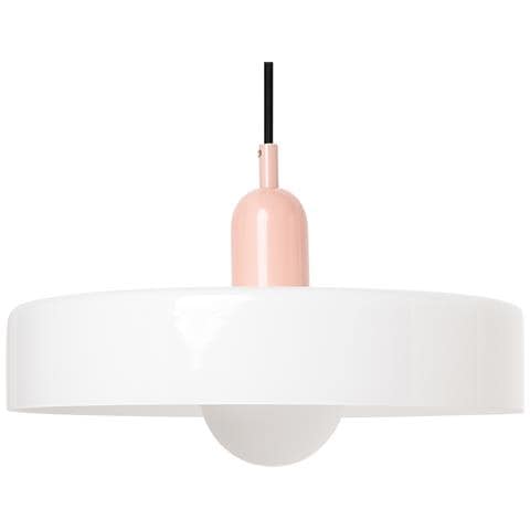 Lampadario Paala Vetro Bianco - Foto 2