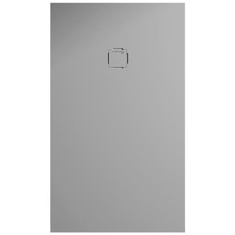 Piatto Doccia Rettangolare 80x100 Cm Effetto Liscio Marmoresina Harmony Cemento - Foto 1