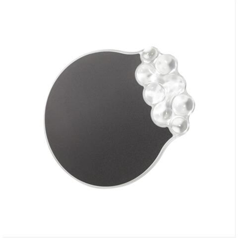 Tappetino Per Mouse In Silicone Trasparente: Comfort Ergonomico Per Il Tuo Polso Black&white - Foto 3