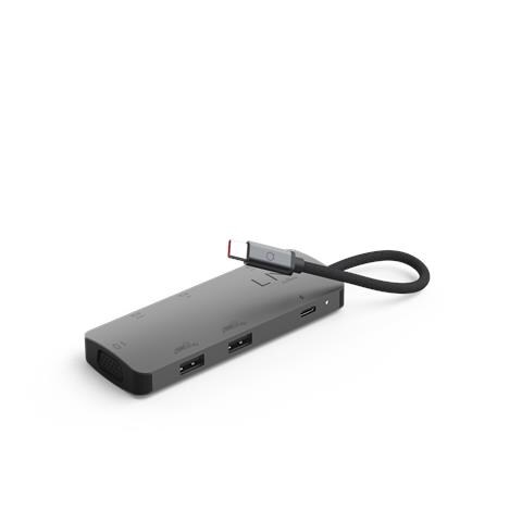 LQ48019 replicatore di porte e docking station per laptop Cablato USB 3.2 Gen 1 (3.1 Gen 1) Type-C Nero - Foto 2