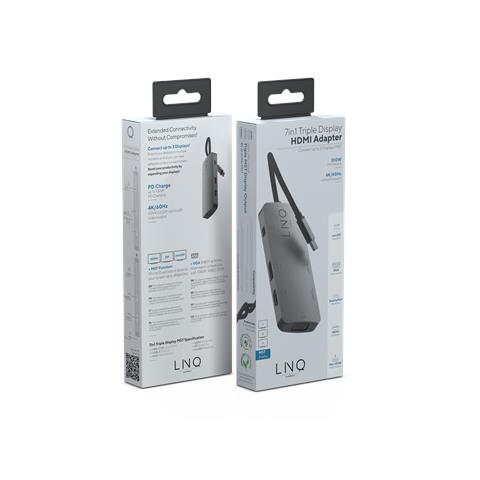 LQ48019 replicatore di porte e docking station per laptop Cablato USB 3.2 Gen 1 (3.1 Gen 1) Type-C Nero - Foto 10
