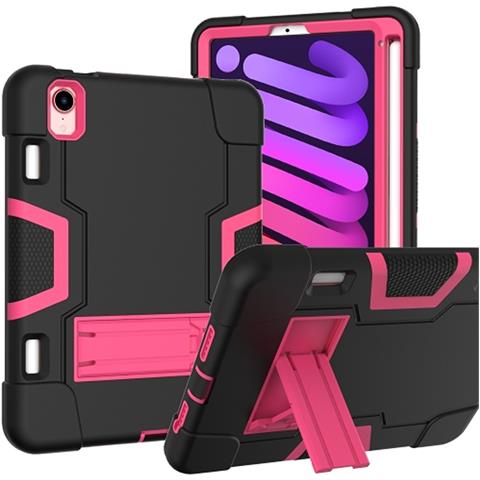 Custodia Per Ipad Mini 6 8.3"" Con Supporto E Alloggiamento Per Stilo Rosa - Foto 1