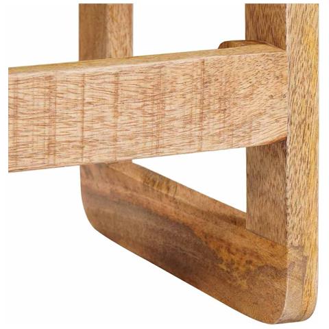 Tavoli da Fine Marrone legno massello di mango - Foto 9