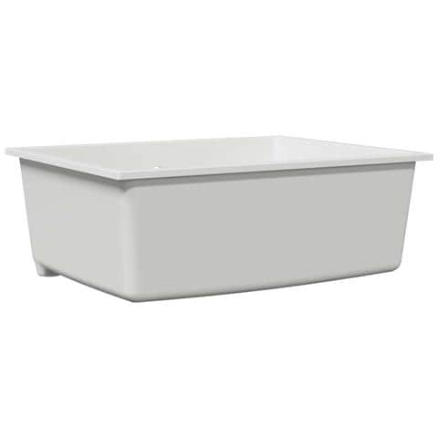 Lavello da cucina Bianco 54 x 44 x 20 cm Granito - Foto 1