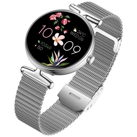 Smartwatch Multifunzionale Argento Con Display Amoled, Chiamata Bluetooth E Monitoraggio Della Salute Silver - Foto 2