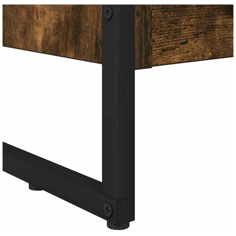 Armadio per Libri Quercia Fumosa 80 x 30 x 155 cm - Foto 9