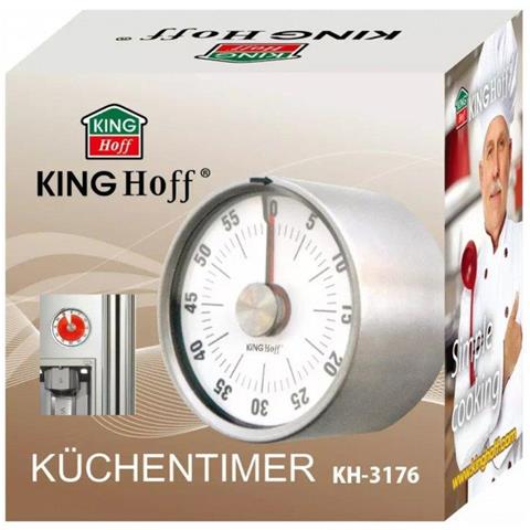 Timer da cucina magnetico KH-3176 con design in acciaio inossidabile - Foto 4