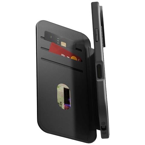 Custodia A Portafoglio Per Iphone 17 Pro In Pelle Magsafe Magwallet Antiurto, Nero - Foto 5