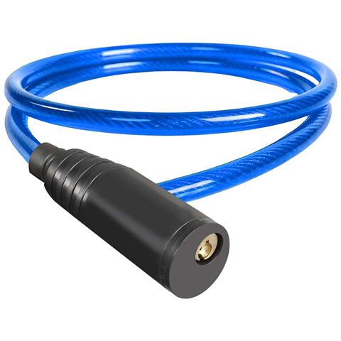 Cavo Antifurto Compatto A Testa Tonda Con Serratura A Chiave Per Biciclette E Monopattini - Foto 2