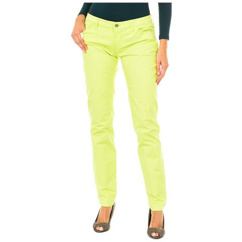Pantalone Lungo In Tessuto Elasticizzato 3y5j06-5nxyz Donna - Foto 1
