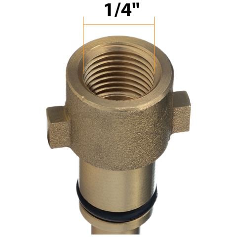 Adattatore Bayonet Per Idropulitrice - Compatibile Con Lavor E Nilfisk | Mosiadzo, 1/4"" Filettatura, 160bar | Accessori Pulizia - Foto 8